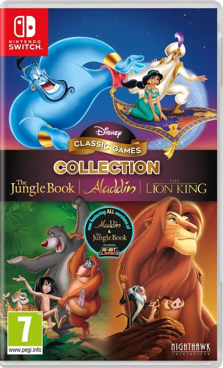 Disney Classic Games Collection The Jungle Book Aladdin Lion King