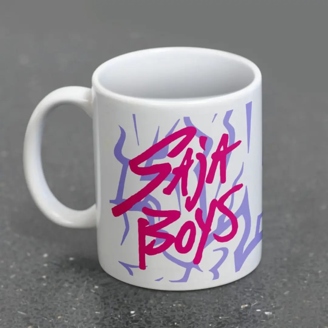 Pyramid K-pop Demon Hunters Saja Boys Logo Kopje - Wit - afbeelding 3 van 4