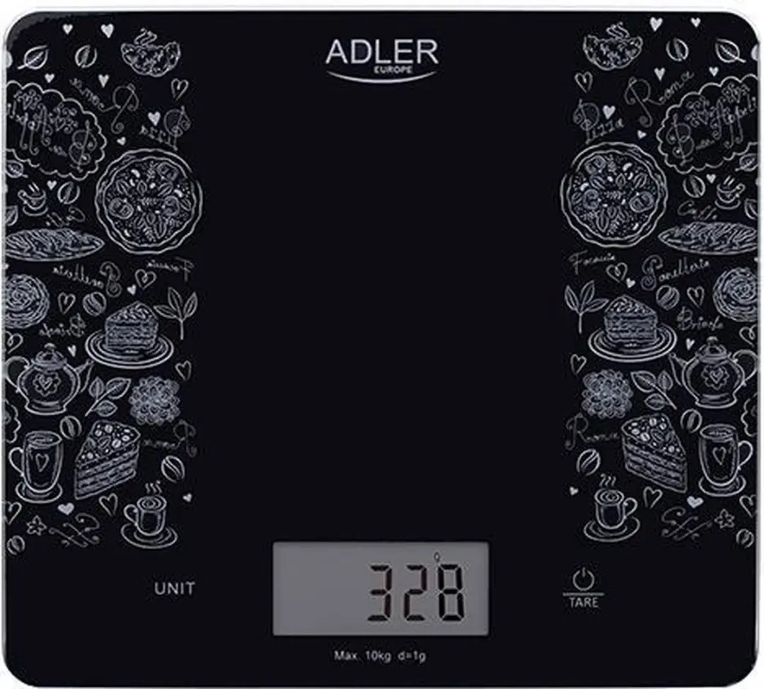 Adler AD 3171 Keukenweegschaal - Zwart - afbeelding 2 van 6
