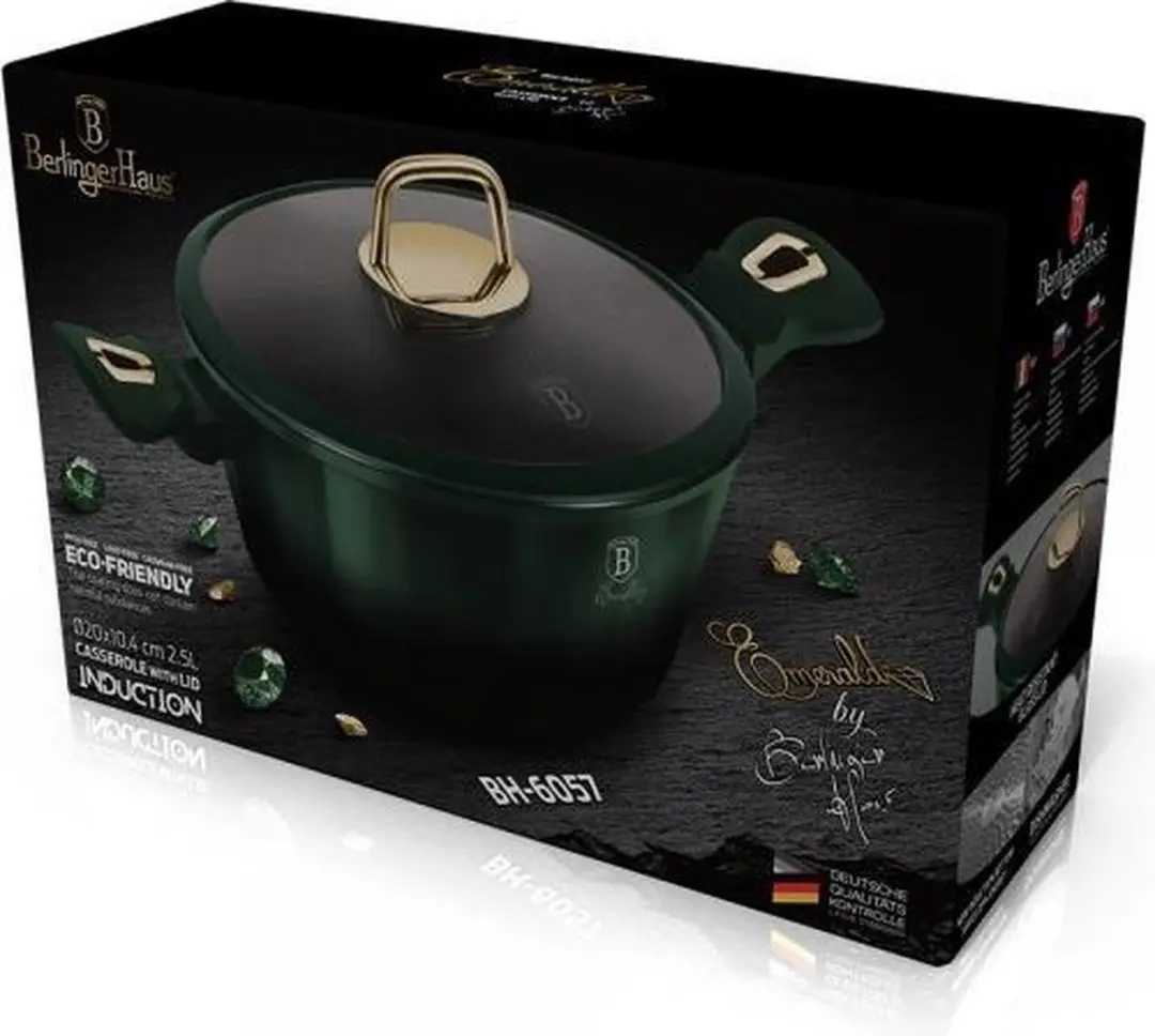 BerlingerHaus Emerald Braadpan BH-6057 - 20 cm - Groen - afbeelding 5 van 6