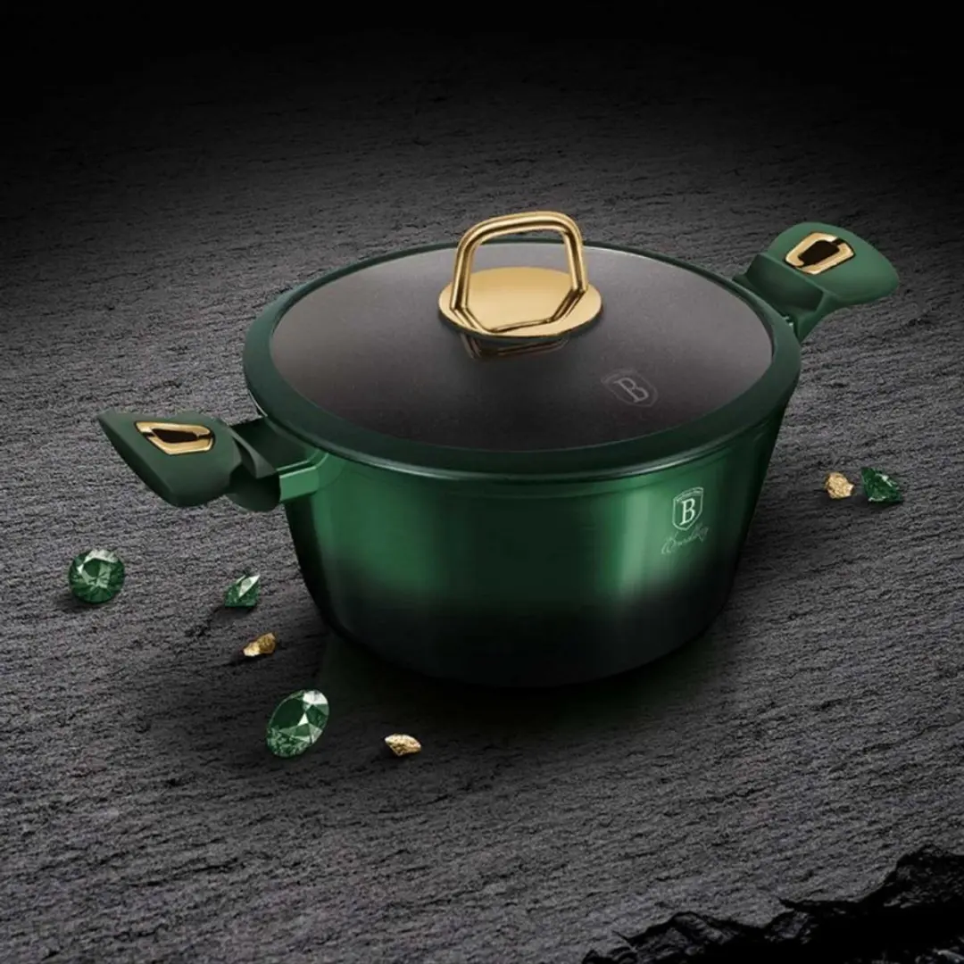 BerlingerHaus Emerald Braadpan BH-6057 - 20 cm - Groen - afbeelding 2 van 6