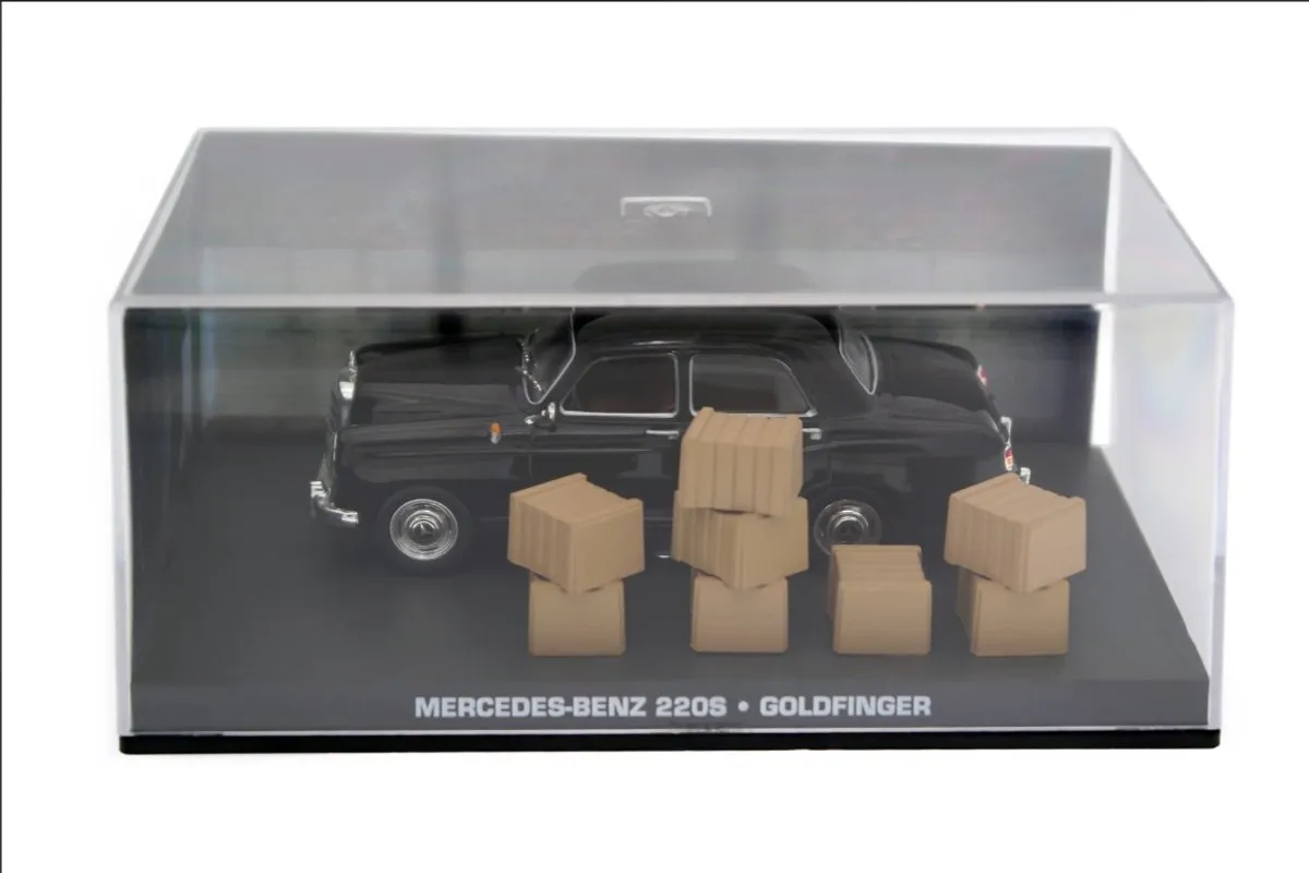Mercedes-Benz 220S "Goldfinger" 1/43 Model
