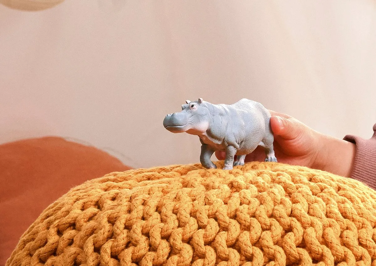 Schleich Wild Life Nijlpaard 14938 - Meerkleurig