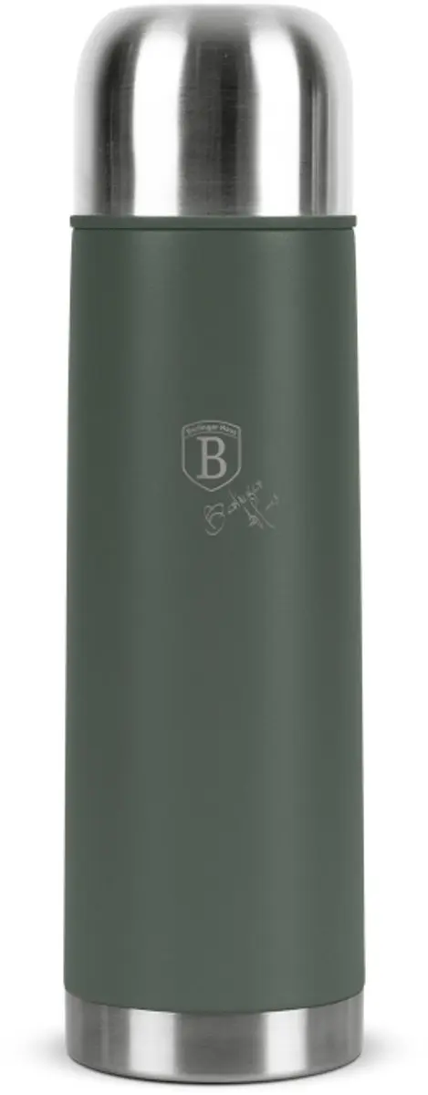Roestvrijstalen thermosfles 0,75 l uit de Matte Green Collection