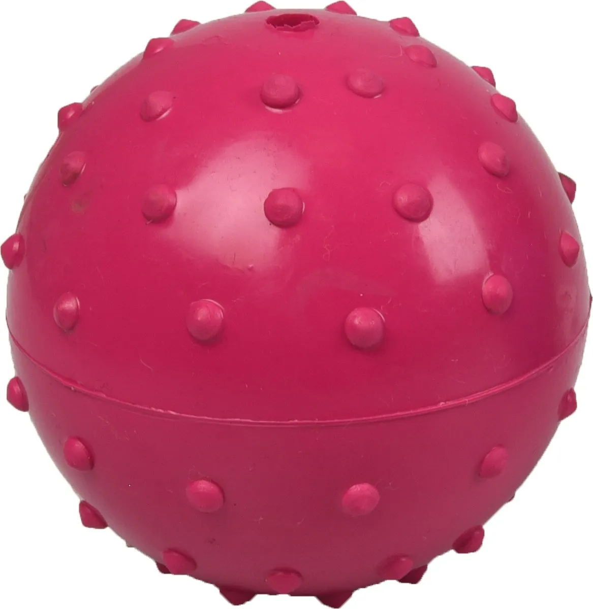 Flamingo Hondenspeelgoed Bal Rubber met Bel - Multi - 7 cm