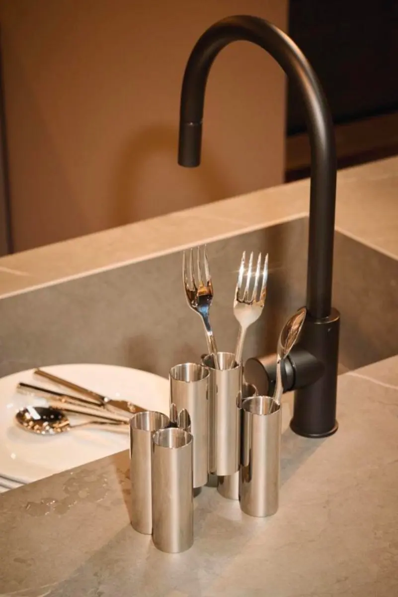 Alessi Canale Bestekhouder RVS - afbeelding 5 van 6