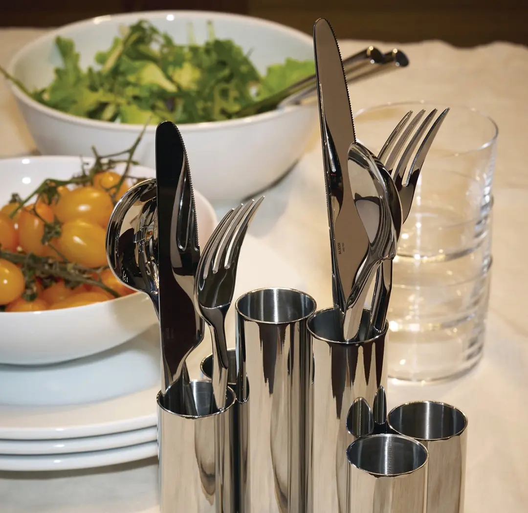 Alessi Canale Bestekhouder RVS - afbeelding 3 van 6