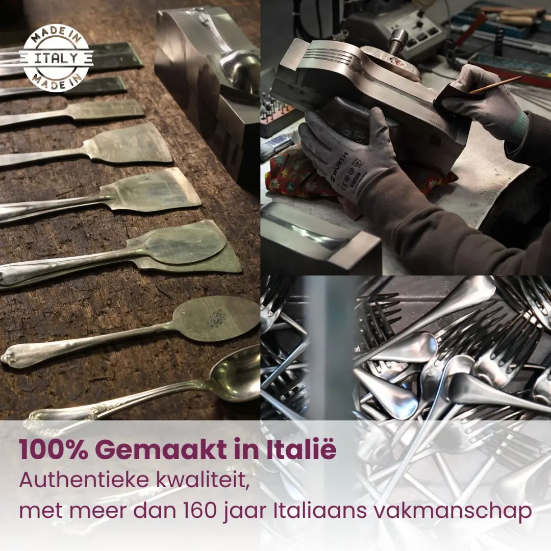 Sambonet Rock Bestekset 36-delig - Antique Champagne - afbeelding 3 van 6