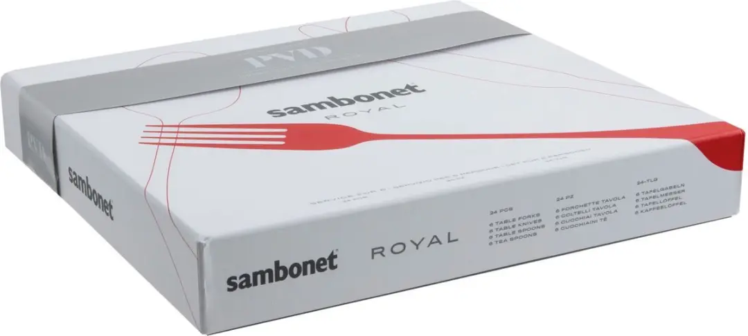 Sambonet Royal Bestekset 24-delig - Koper - afbeelding 2 van 2
