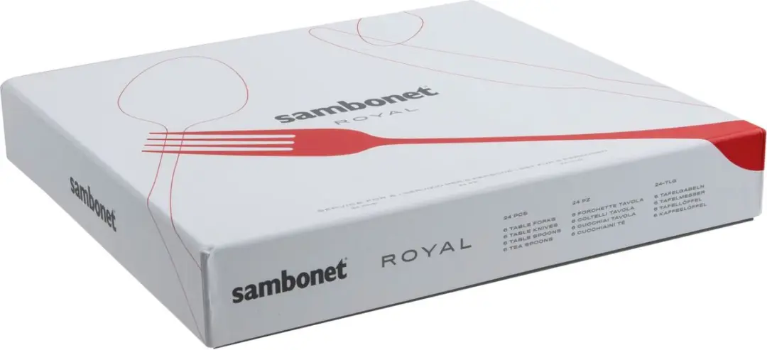 Sambonet Royal Bestekset RVS - 24 delig - afbeelding 2 van 6
