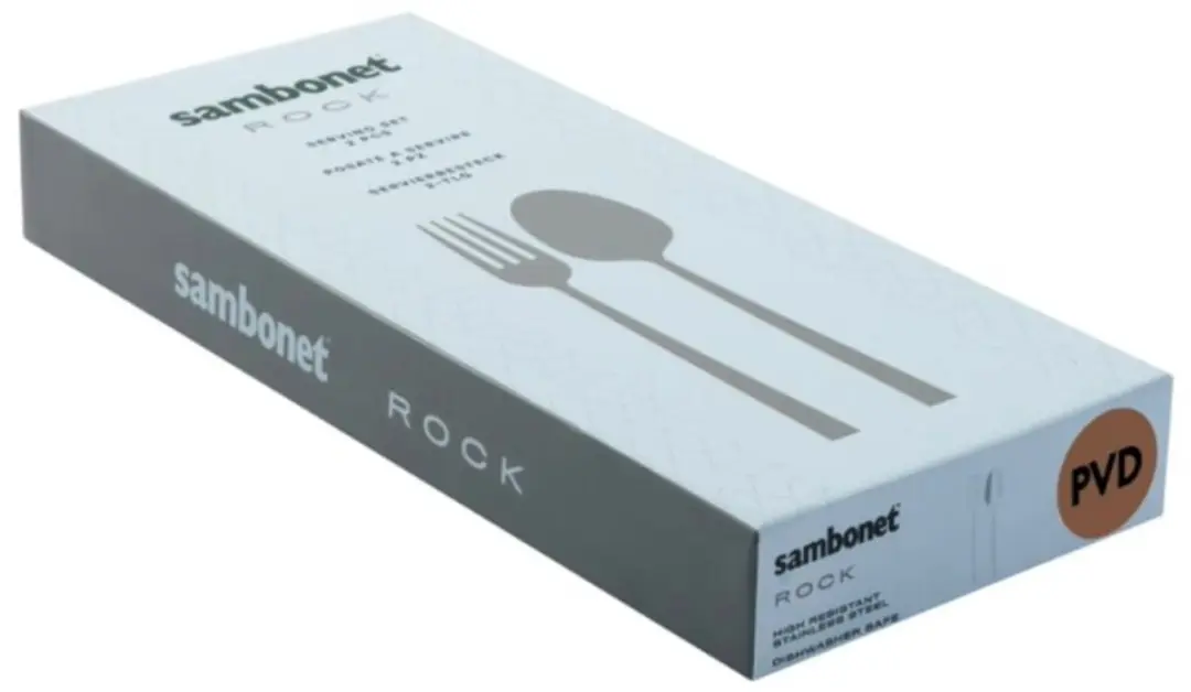 Sambonet Rock Serveerbestek 2-delig