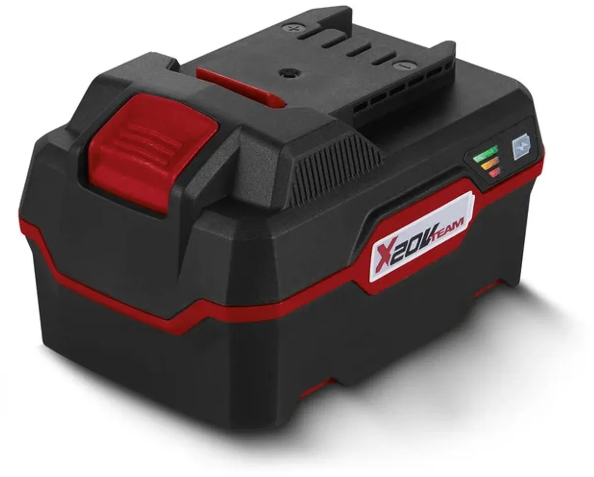 Parkside Performance 20V Accu-haakse slijper 125mm - 4Ah - Metaal