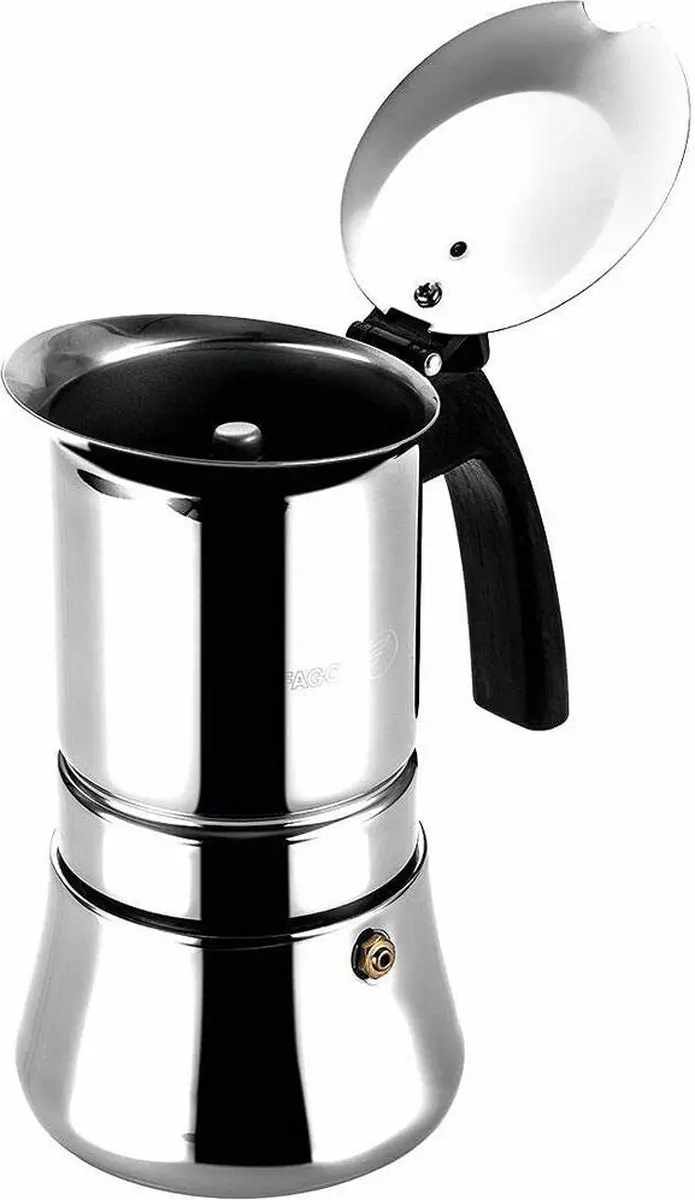Fagor Etnica Italiaanse Koffiepot 4 Kopjes - afbeelding 4 van 5