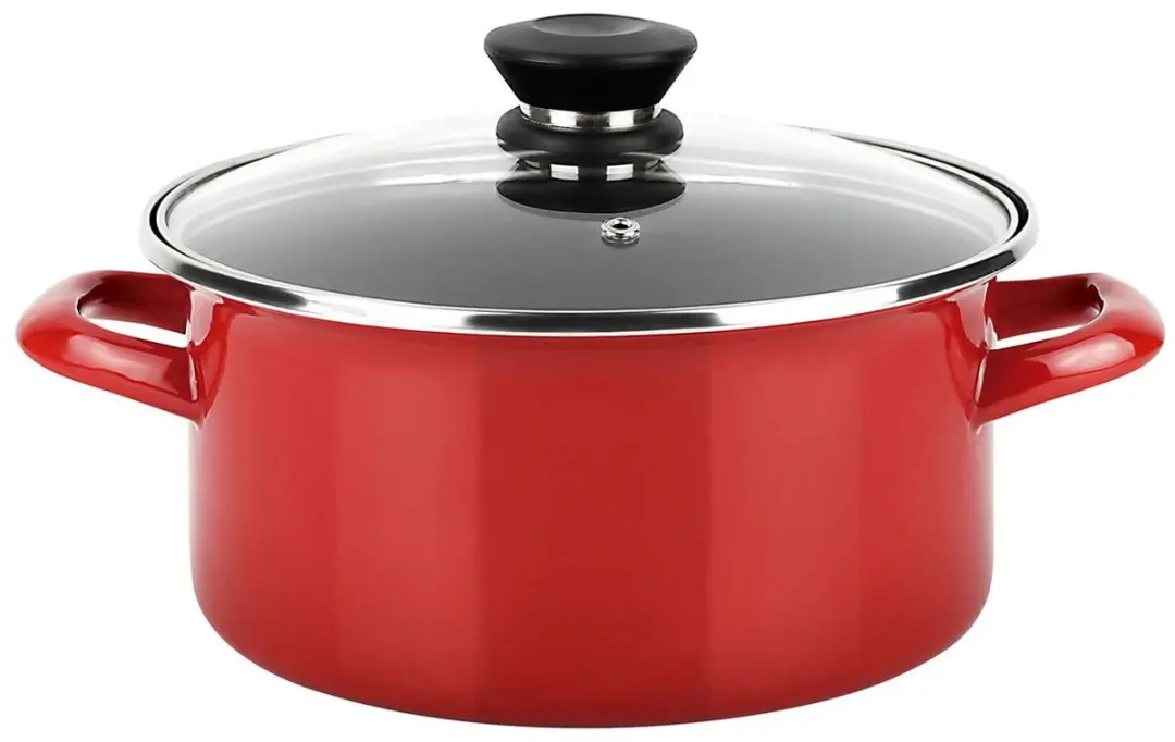 Fagor Optimax Kookpot Rood Geëmailleerd - Ø24 x 13cm - afbeelding 3 van 3