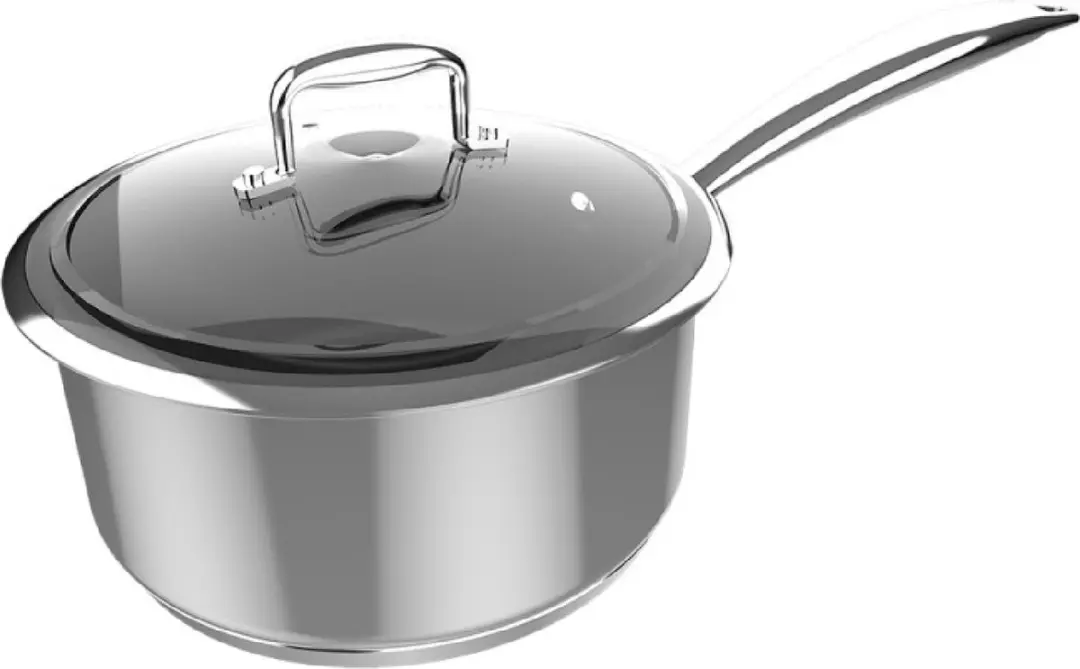 Cecotec Polka Classy 16 Topf Steel, Durchmesser 16 cm, Fassungsvermögen 1,3 l,