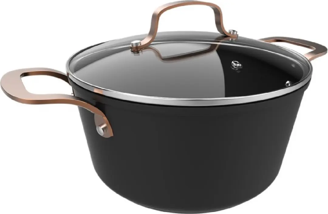 Cecotec Kochtopf Polka 24 und 28 cm. Aluminium, Antihaftbeschichtung, geeignet f