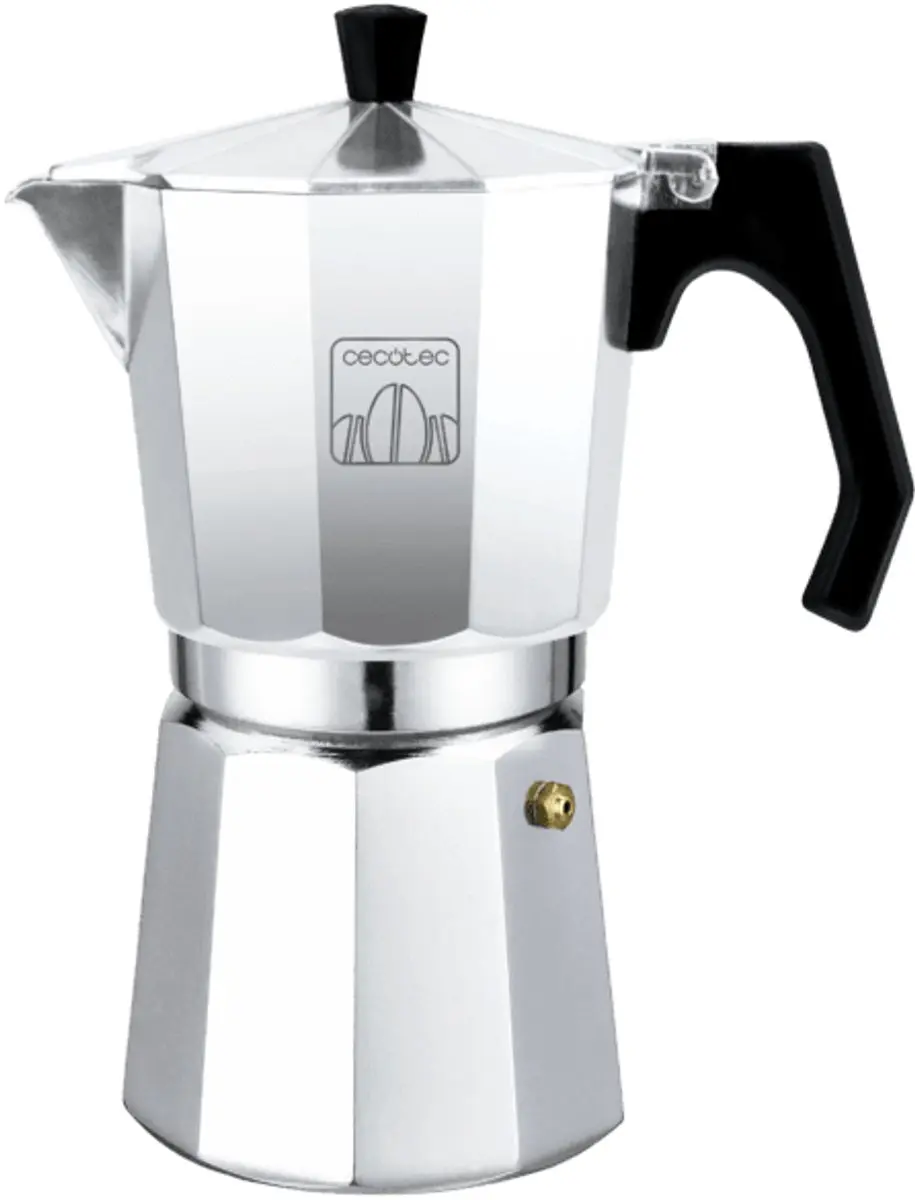Cecotec Mokclassic 1200 Shiny Italienischer Espressokocher. Aluminiumkaffeekoche