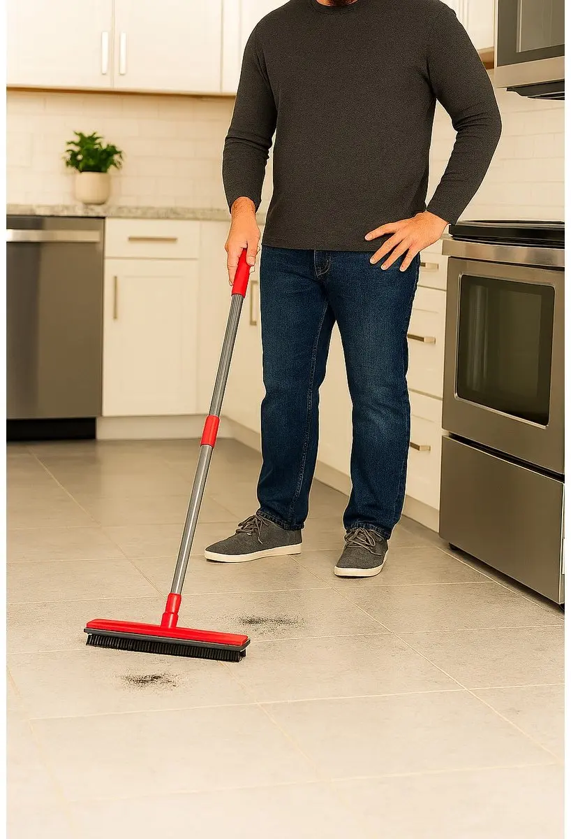 Dirt Devil Telescoopserie Rubberen Bezem 85-134cm - afbeelding 3 van 6