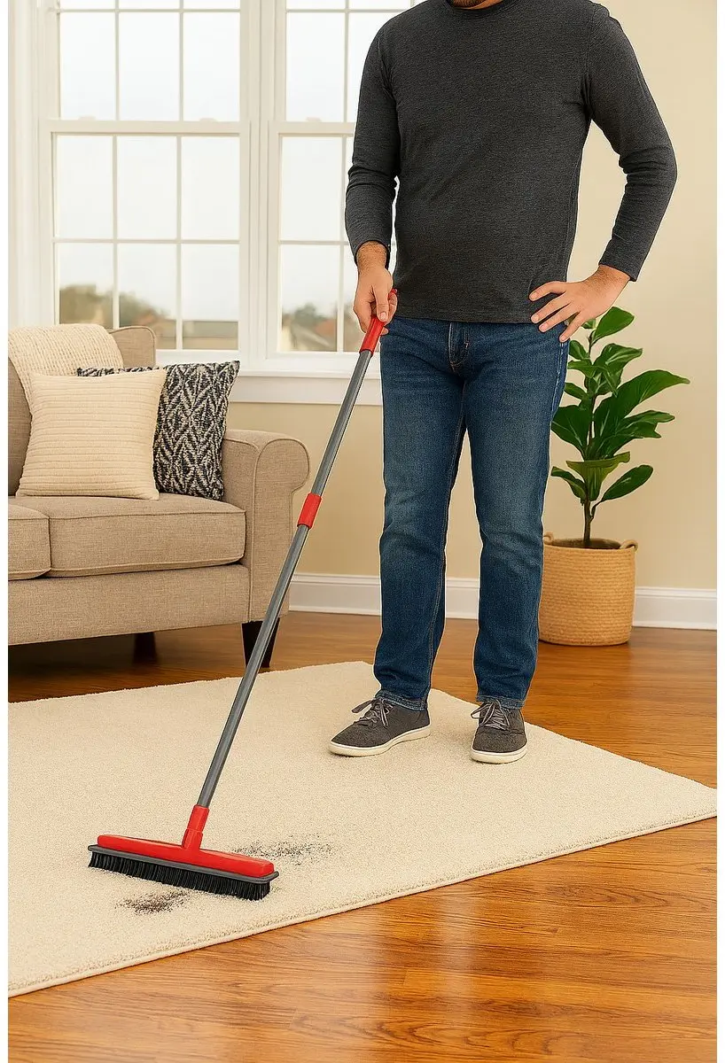 Dirt Devil Telescoopserie Rubberen Bezem 85-134cm - afbeelding 5 van 6