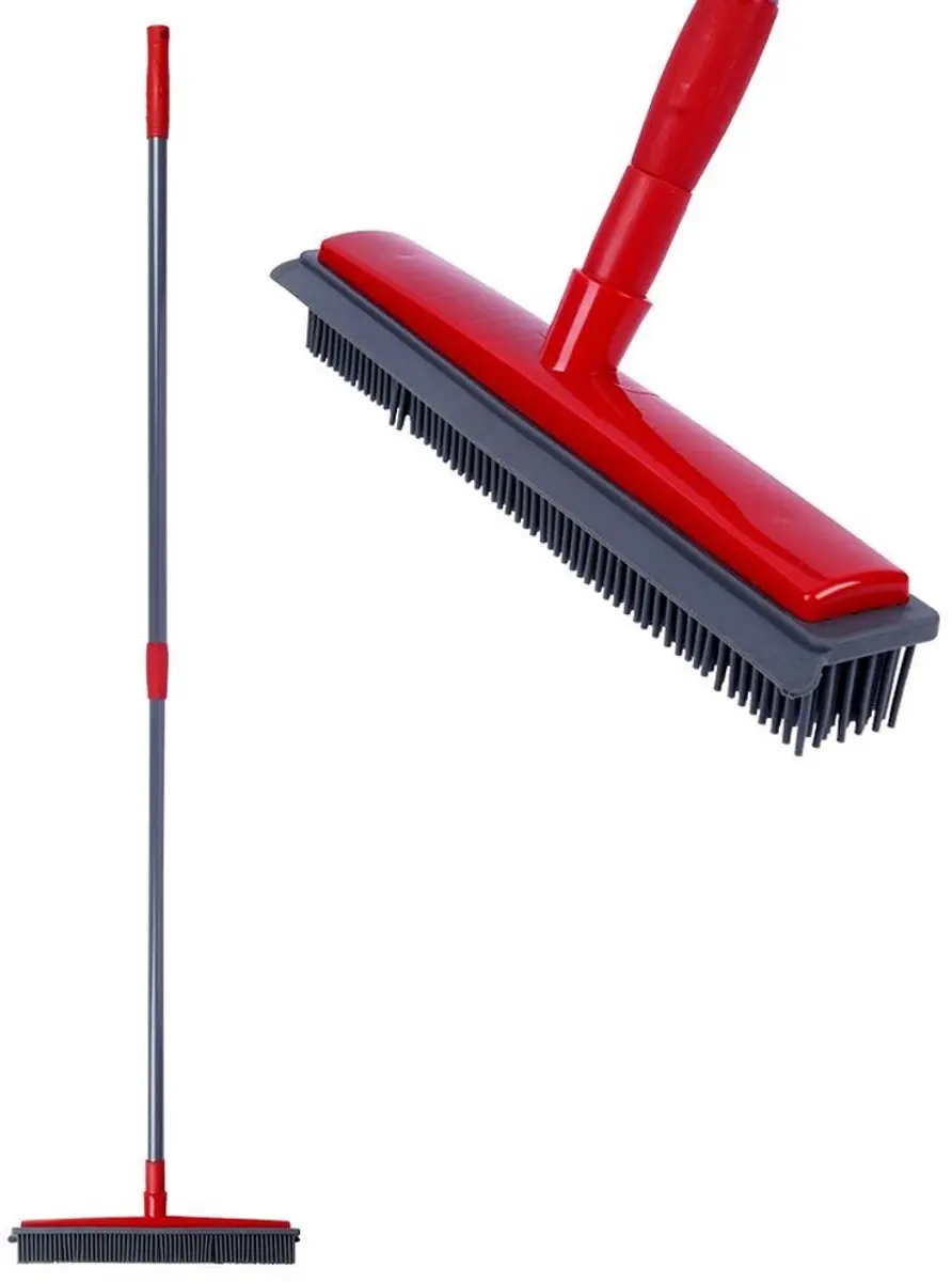 Dirt Devil Telescoopserie Rubberen Bezem 85-134cm