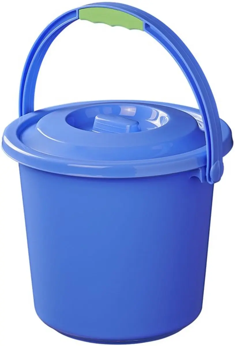 ProPlus Blauwe emmer met deksel