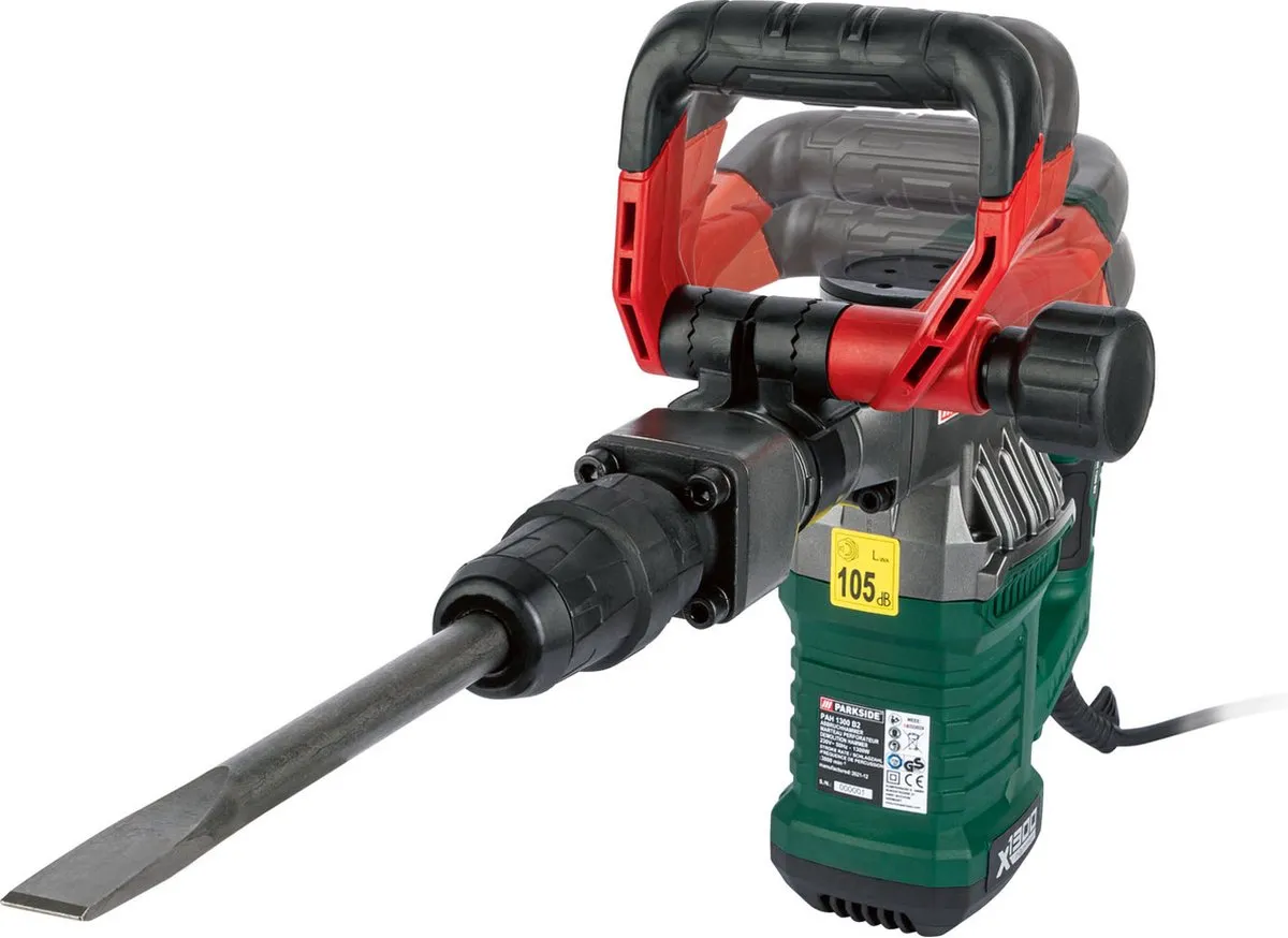 PARKSIDE Sloophamer SDS 1300W - 3800SPM - Beton/Steen