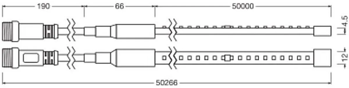 LEDVANCE LED Strip 12W 50m Daglicht - IP66