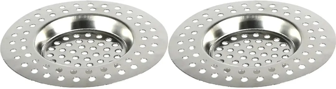 Benson Gootsteenzeef RVS 7,5 cm met extra gaten in set van 2 stuks