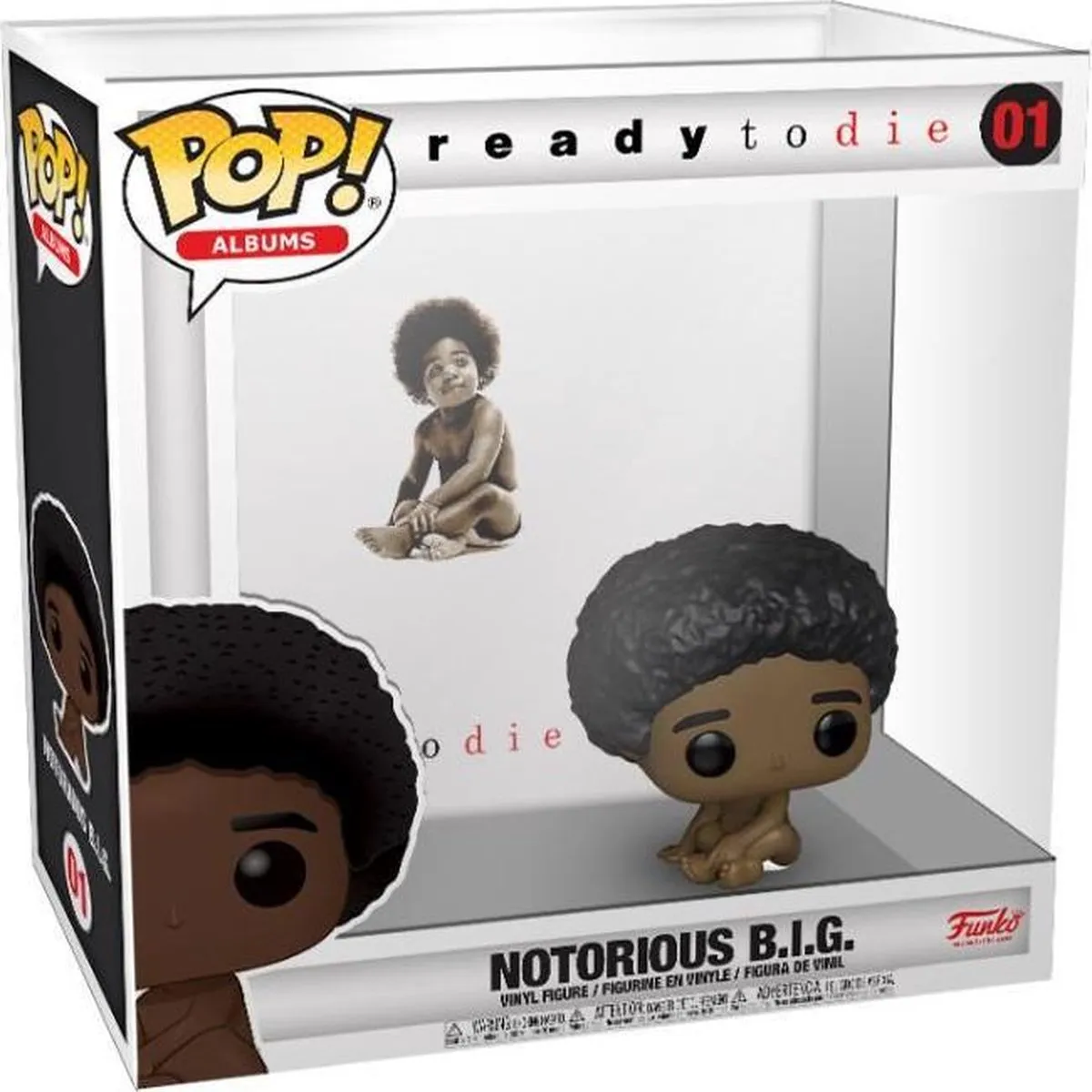 Funko Pop! Music Biggie Smalls Acrylic Case #01
