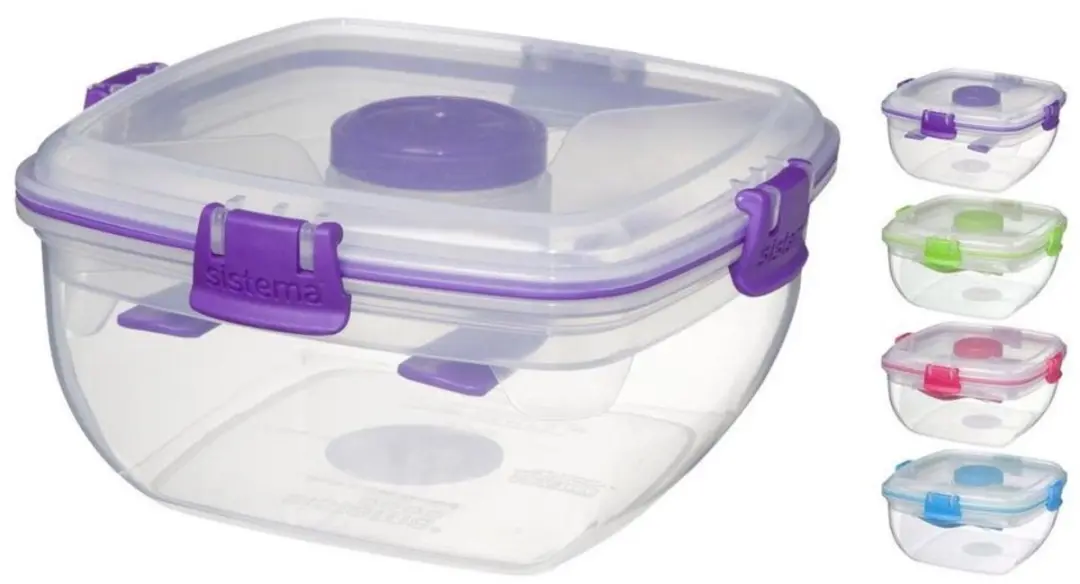 Sistema Saladebox met Bestek - 1,1L - afbeelding 5 van 5