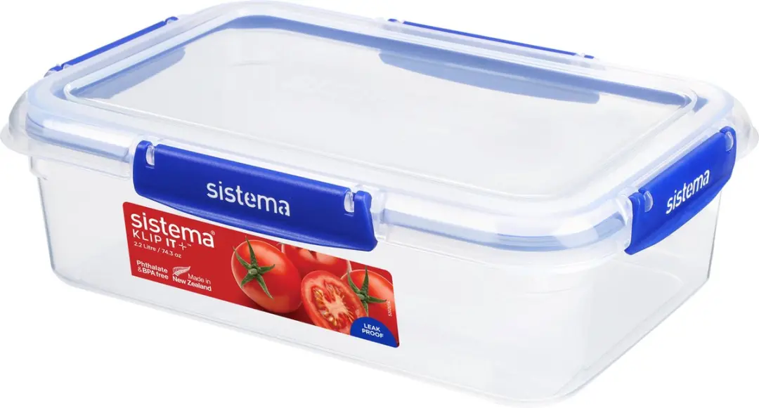 Sistema Klip It Plus Voedselbewaardoos - 2,2L - Blauw - afbeelding 2 van 6