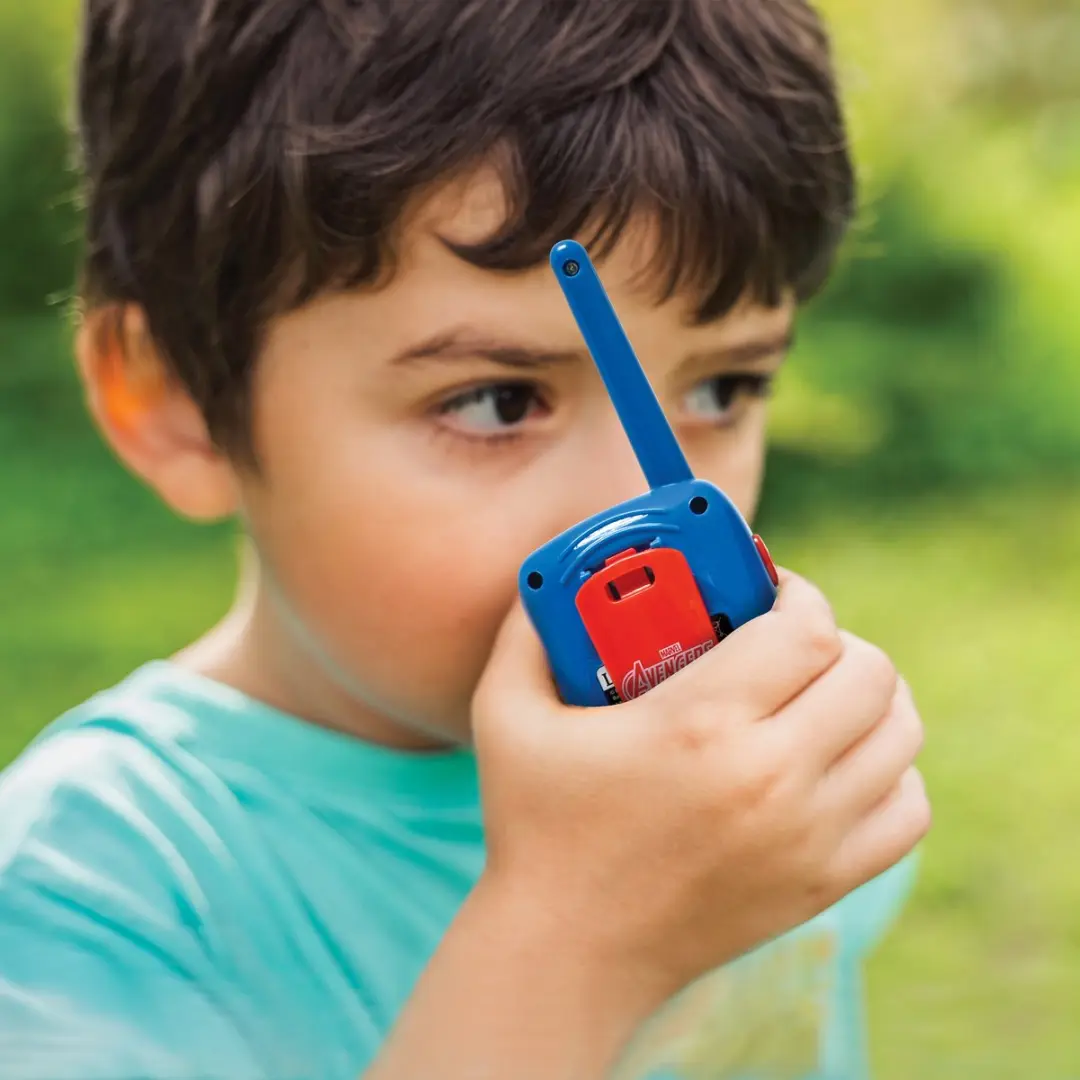 Lexibook Avengers TW12AV Walkietalkie - Blauw - afbeelding 4 van 6