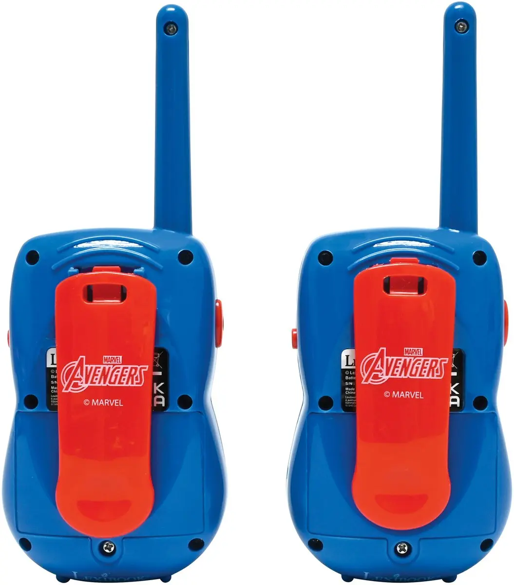 Lexibook Avengers TW12AV Walkietalkie - Blauw - afbeelding 2 van 6