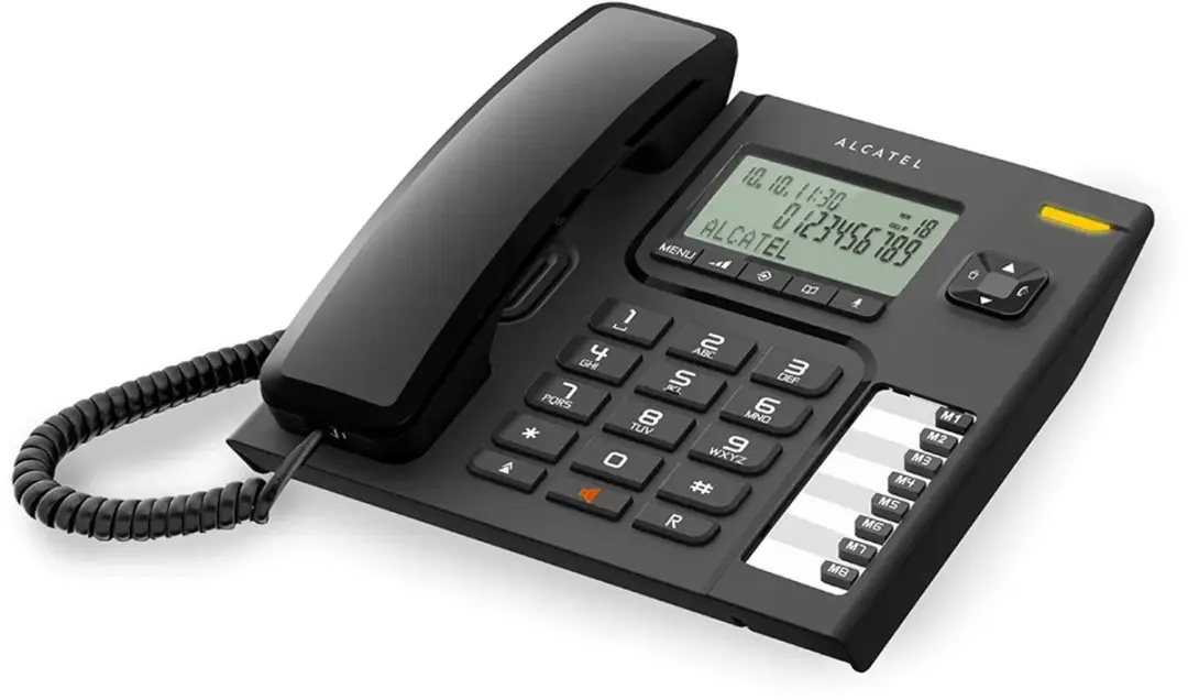 Alcatel T76 Huistelefoon - Zwart - afbeelding 2 van 2