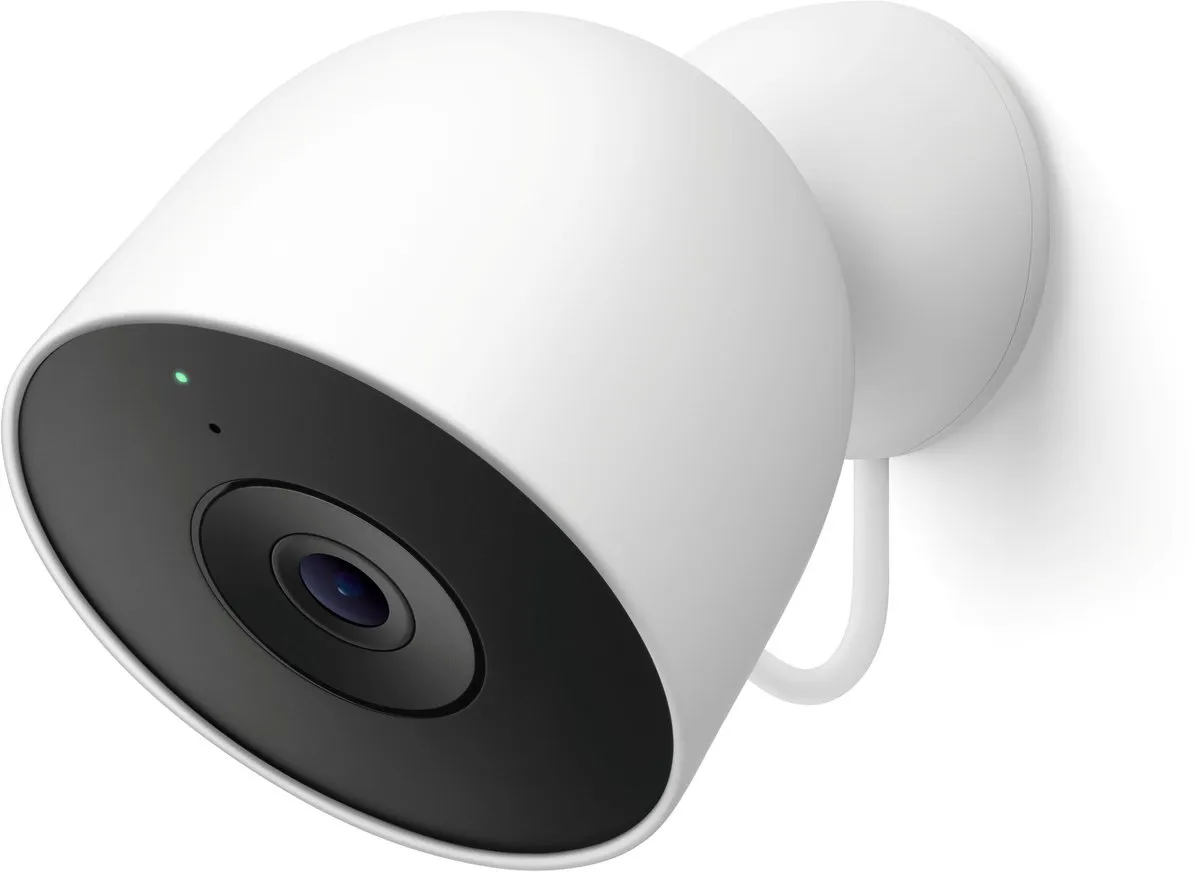 Google Nest Cam Outdoor - Beveiligingscamera - Wired - 2nd Gen - Snow
