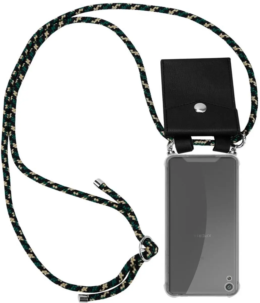 Cadorabo Hoesje geschikt voor Sony Xperia XA in CAMOUFLAGE
