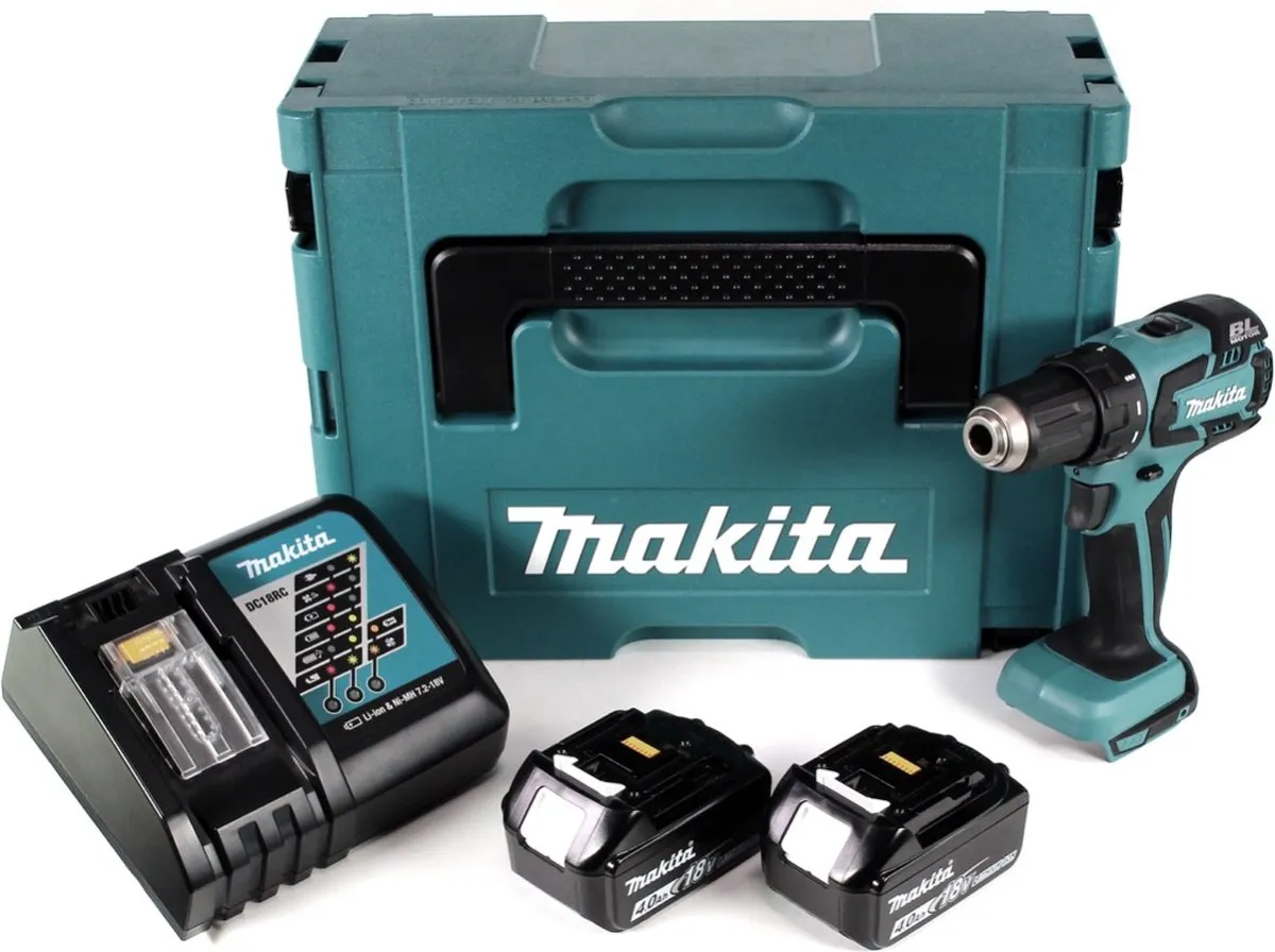 Makita DDF459RMJ Accuschroevendraaier 18V - 2x 4000mAh