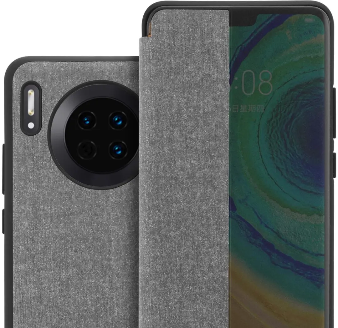 Cadorabo Hoesje geschikt voor Huawei MATE 30 in GRIJS