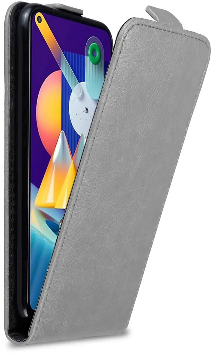 Cadorabo Hoesje geschikt voor Samsung Galaxy A11 / M11 in TITANIUM GRIJS
