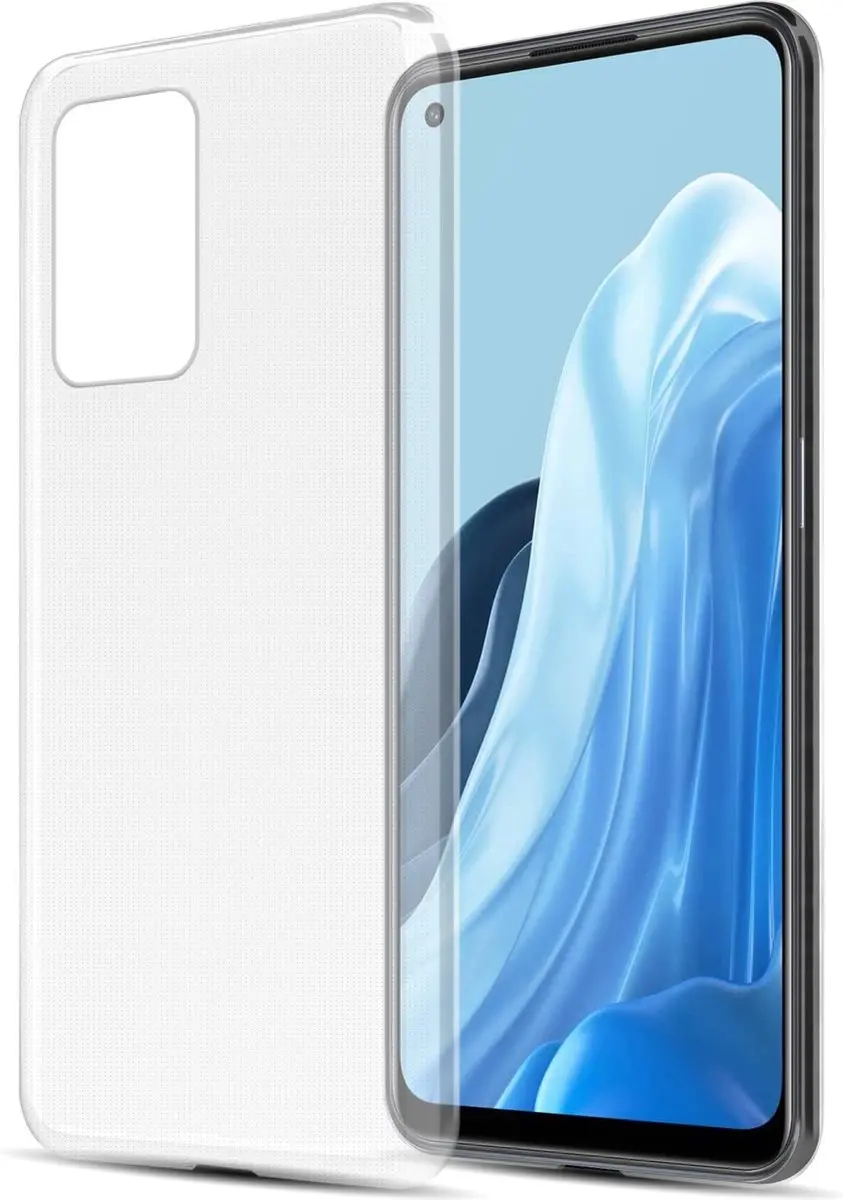 Cadorabo Hoesje geschikt voor Oppo FIND X5 LITE / Reno7 5G in VOLLEDIG TRANSPARA