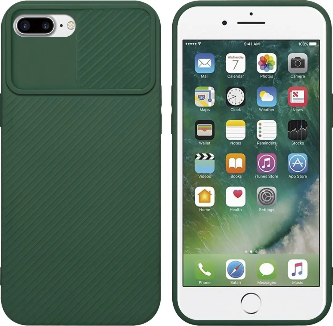 Cadorabo Hoesje geschikt voor Apple iPhone 7 PLUS / 7S PLUS / 8 PLUS in Bonbon G