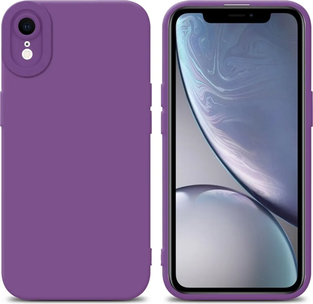 Cadorabo Hoesje geschikt voor Apple iPhone XR in FLUID MAT PAARS