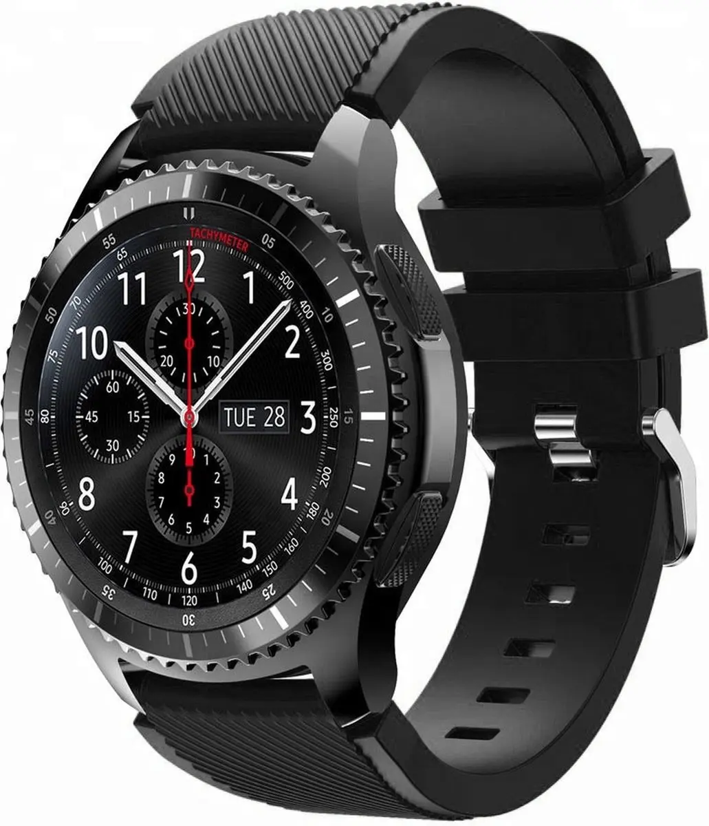 Cadorabo TPU bandje met metalen sluiting 22mm geschikt voor Samsung Galaxy Gear