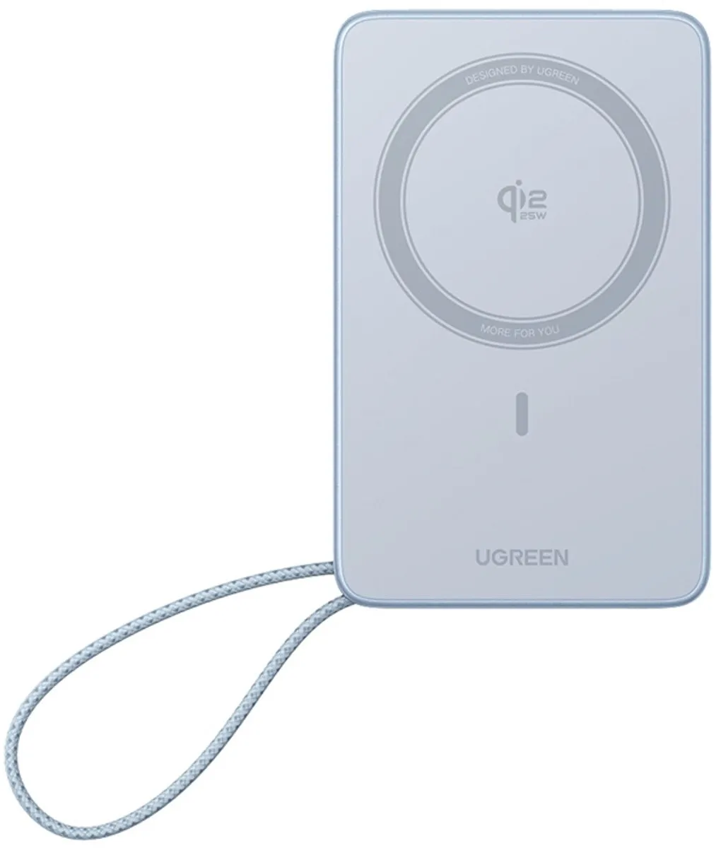Ugreen Magnetische Powerbank 10000mAh - 25W - MagSafe Qi2 - afbeelding 6 van 6