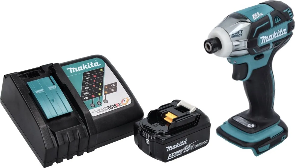 Makita DTS141RM1 Accuschroevendraaier 18V 40Nm - 1/4" borstelloos