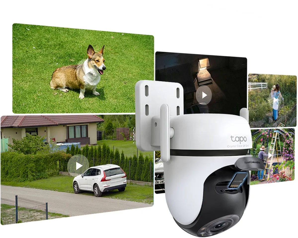 TP-Link Tapo C520WS Buitencamera - 2.5K QHD - IP66 - afbeelding 6 van 6