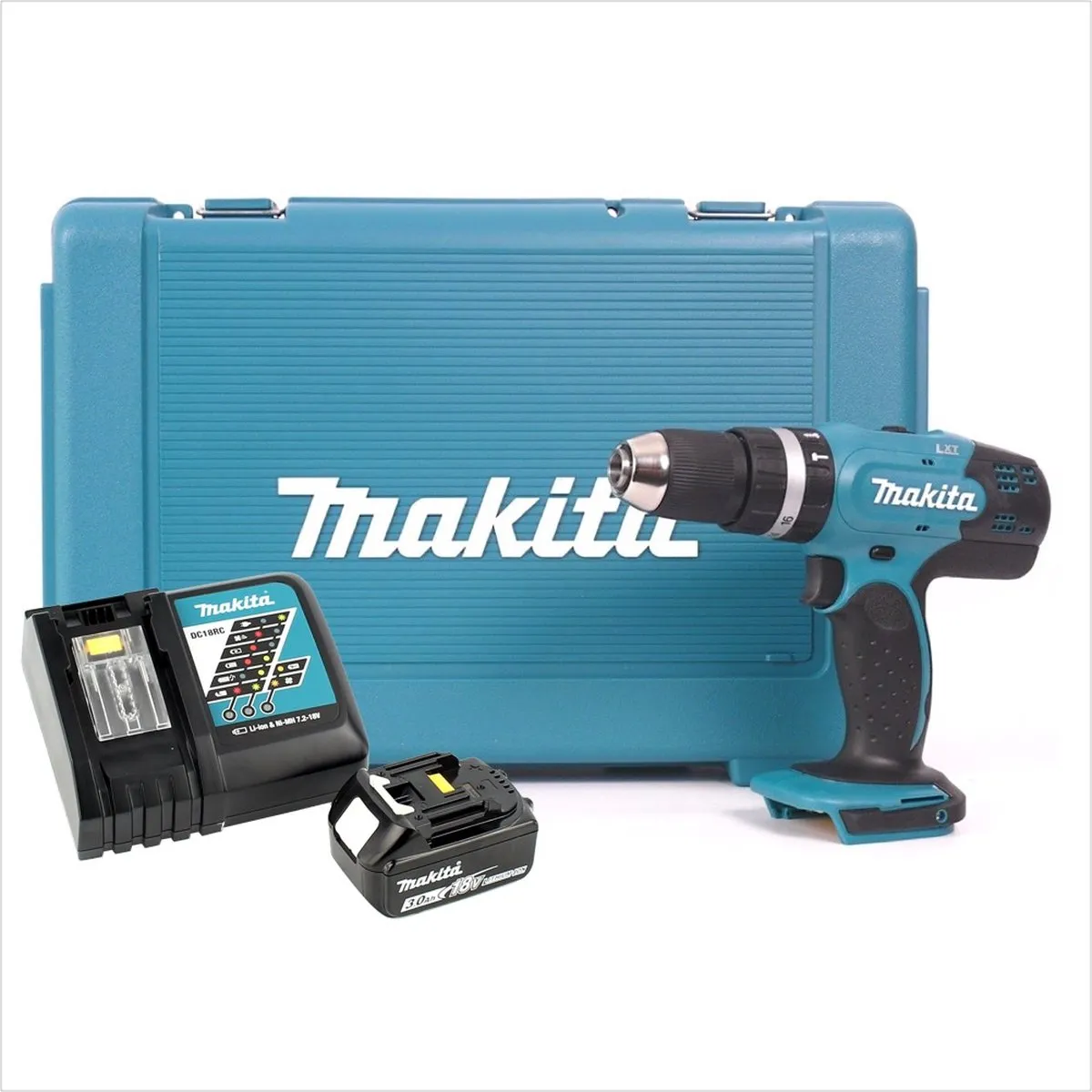 Makita DHP 453 RF Klopboormachine 18V - 42Nm - 2 Snelheden - 16 Koppelstanden - afbeelding 3 van 5