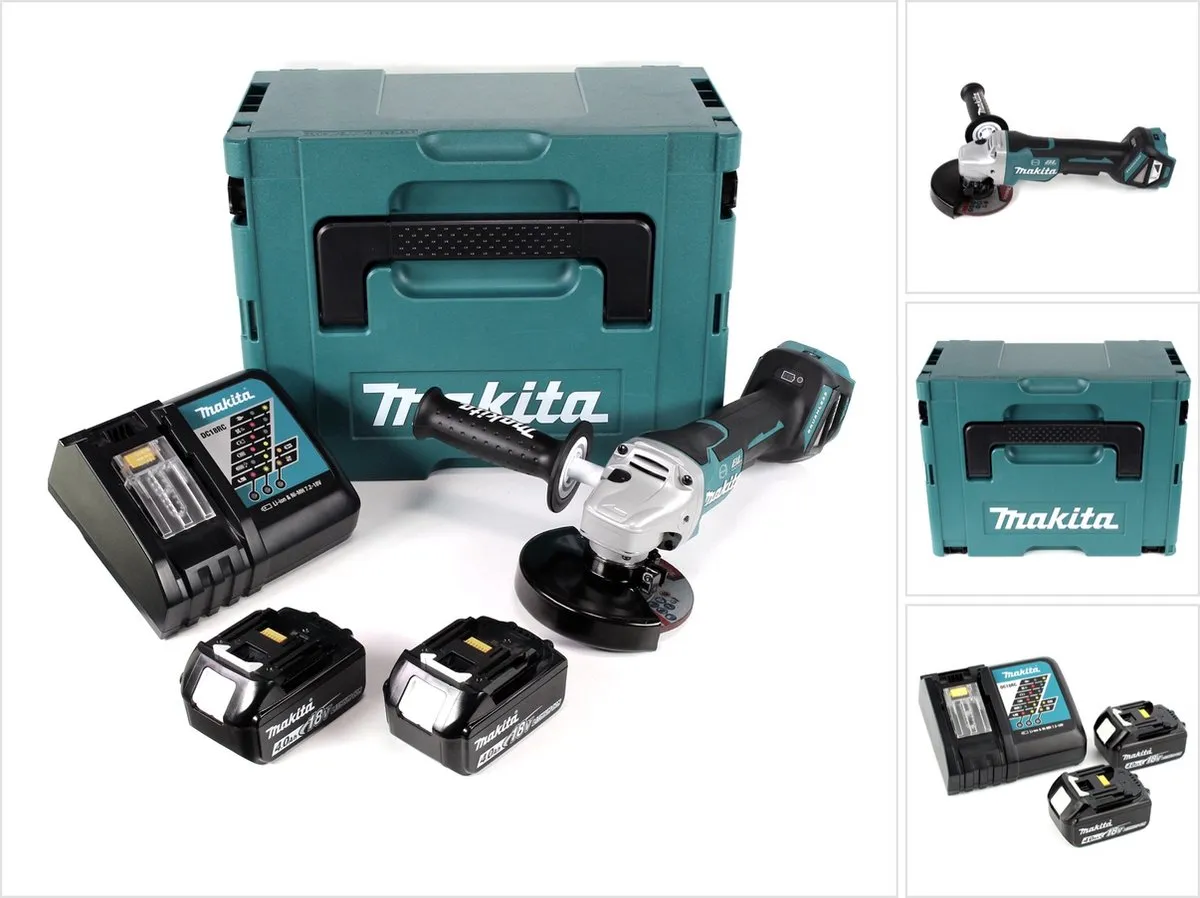 Makita DGA 517 RMJ Accu Haakse Slijper 18V 125mm