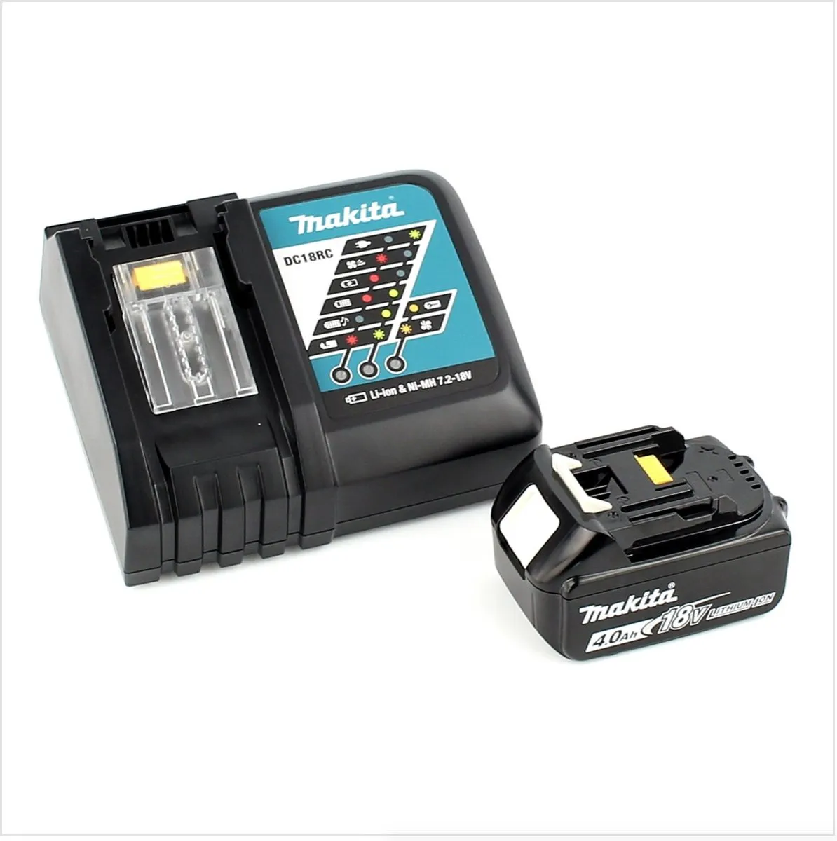 Makita DDF458RM1J Accuboormachine 18V - 91Nm - 21 standen - 2 snelheden - 4.0Ah - afbeelding 4 van 5