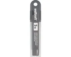 Wolfcraft 5 Afbreekmessen Pro Sharp 18mm - 5 Stuks